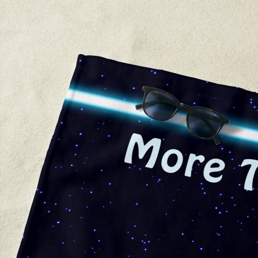 Serviette De Plage Chien Sur Étoiles (En situation)