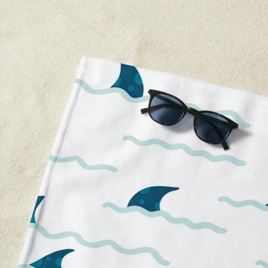 Serviette De Plage Chiens de requin (En situation)