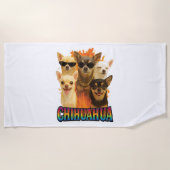 Serviette De Plage Chihuahua (Devant)
