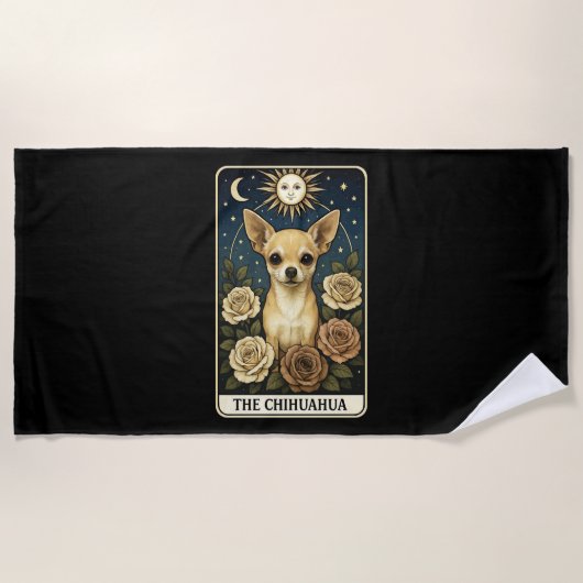 Serviette De Plage Chihuahua (Devant)