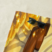 Serviette De Plage Children of Light (En situation)