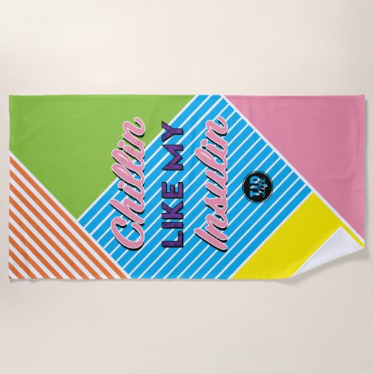 Serviette De Plage Chillin [Shorely] (Devant)