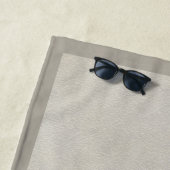 Serviette De Plage Chinook (oreilles d'hélicoptère) Peinture - Chien  (En situation)