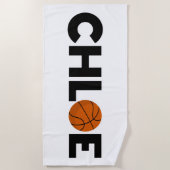 Serviette De Plage Chloe Basket (Devant)