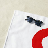 Serviette De Plage Chloe Love (En situation)