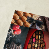 Serviette De Plage Chocolat (En situation)