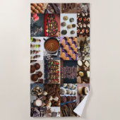 Serviette De Plage Chocolat (Devant)