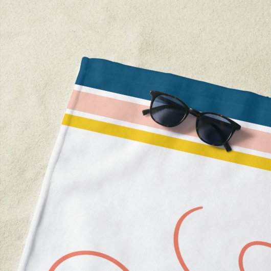 Serviette De Plage Choisir la gentillesse (En situation)