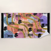 SERVIETTE DE PLAGE CHOISIR RÉTRO (Devant)