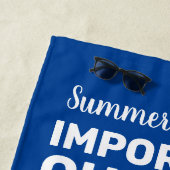 Serviette De Plage Choix important : Cocktails d'été (En situation)