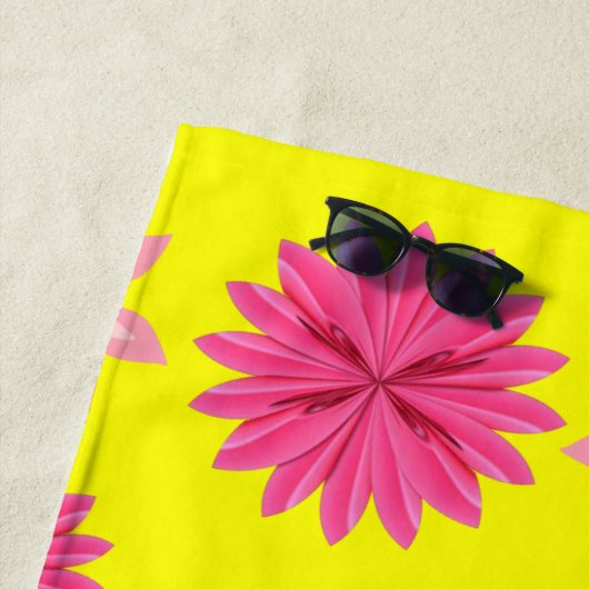 Serviette De Plage Chouette de plage (En situation)