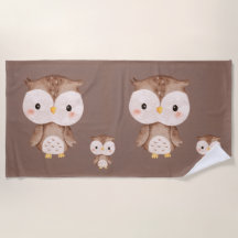 Chouette Marron Mignonne