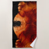 Serviette De Plage Chow Chow Chow bta (Devant)
