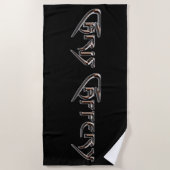 Serviette De Plage Chris Caffery Beach Towel (Devant)