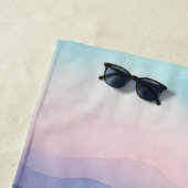 Serviette De Plage Christian Pastel Waves (En situation)