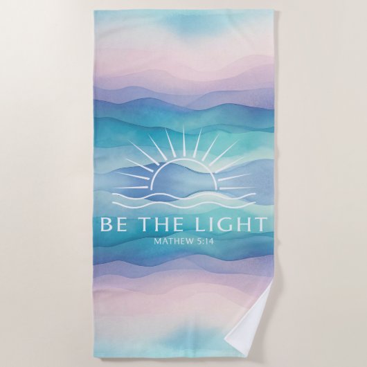 Serviette De Plage Christian Pastel Waves (Devant)