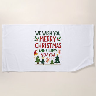 Serviette De Plage Christmas Christmas Christmas Christmas Christmas 