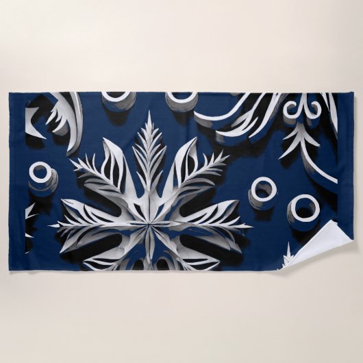 Serviette De Plage Christmas Elegance n30 (Devant)