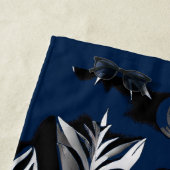 Serviette De Plage Christmas Elegance n30 (En situation)