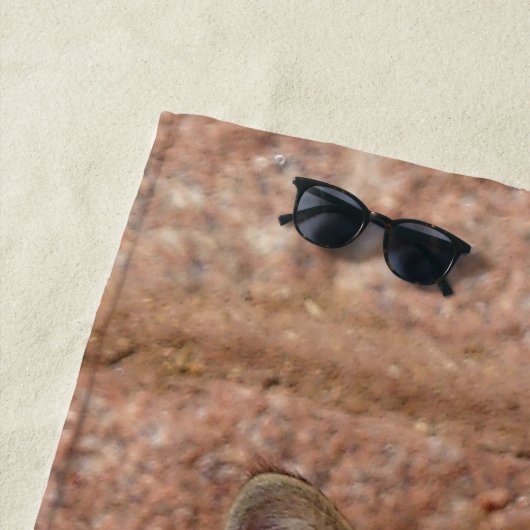 Serviette De Plage Church Cat (En situation)