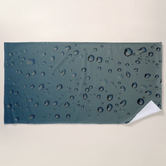 Serviette De Plage Chute de pluie (Devant)