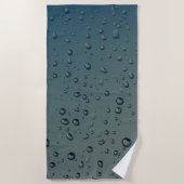 Serviette De Plage Chute de pluie (Devant)