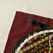 Serviette De Plage Chute Turquie Beach Towel (En situation)