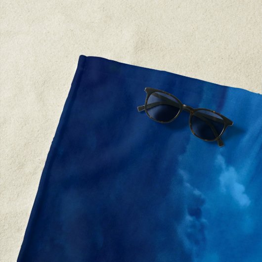 Serviette De Plage Ciels orageux (En situation)