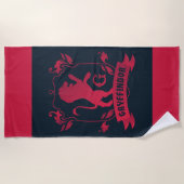 Serviette De Plage Cimetière de maison GRYFFINDOR™ (Devant)
