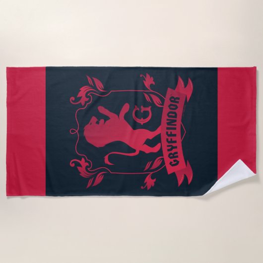 Serviette De Plage Cimetière de maison GRYFFINDOR™ (Devant)
