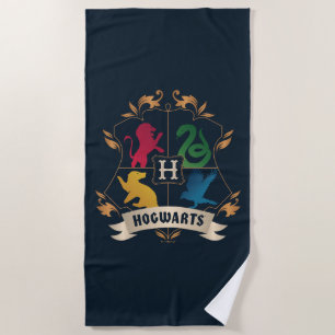 Serviette De Plage Cimier de maison Ornat HOGWARTS™