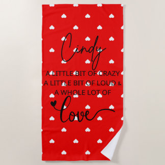 Serviette De Plage Cindy Love
