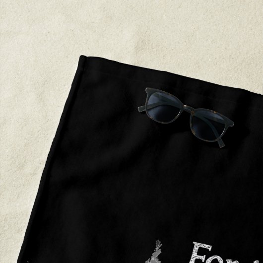 Serviette De Plage Citation de loup et de pack - Collection d'animaux (En situation)