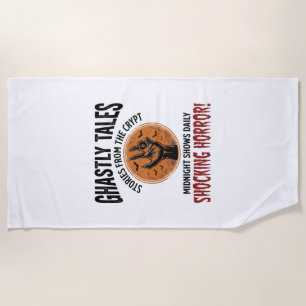 Serviette De Plage Citation Halloween Devenez N'importe Quoi Épouvant