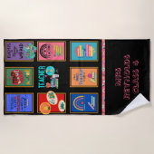 Serviette De Plage Citations De Cadeaux Enseignants Drôle Appréciatio (Devant)