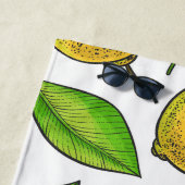 Serviette De Plage Citrons (En situation)
