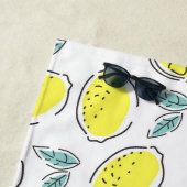 Serviette De Plage Citrons (En situation)