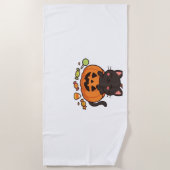Serviette De Plage Citrouille Kitty Parade Essential T-Shirt (Devant)