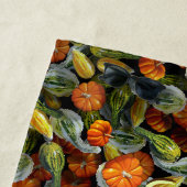 Serviette De Plage Citrouille, Squash Automne Harvest Beach Towest (En situation)