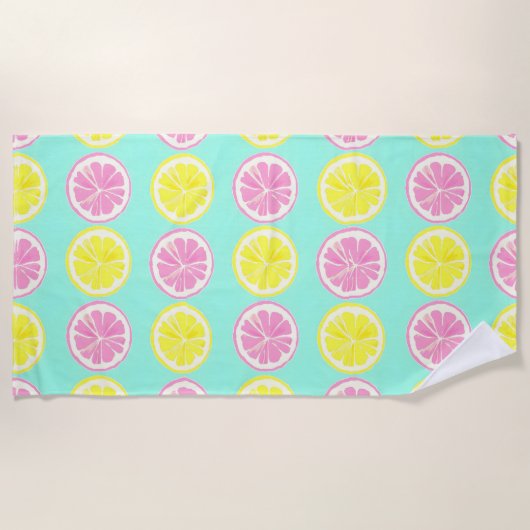 Serviette De Plage Citrus Symphony (Devant)