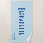 Serviette De Plage City Chic Bachelorette (Devant)