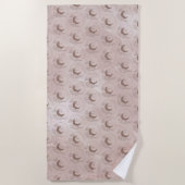 Serviette De Plage Clairs de lune (Devant)