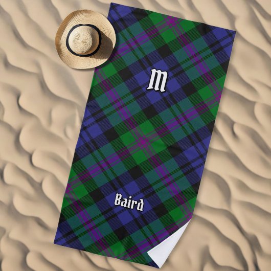 Serviette De Plage Clan Baird Tartan