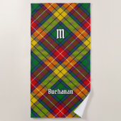 Serviette De Plage Clan Buchanan Tartan (Devant)