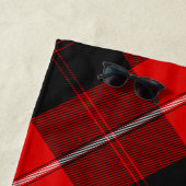 Serviette De Plage Clan Cunningham Tartan (En situation)