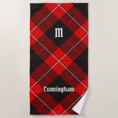 Serviette De Plage Clan Cunningham Tartan (Devant)