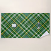 Serviette De Plage Clan Currie Tartan (Devant)