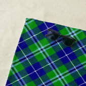 Serviette De Plage Clan Douglas Tartan (En situation)