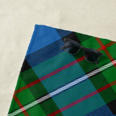 Serviette de plage Clan Ferguson Tartan (En situation)
