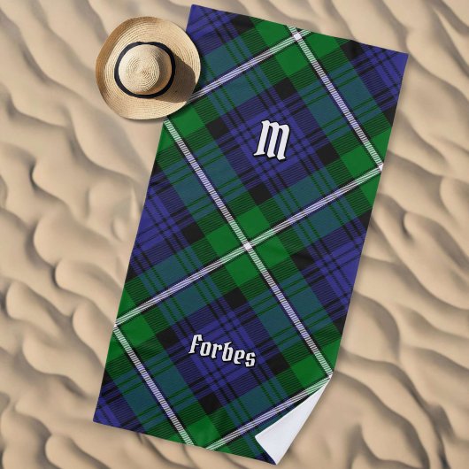 Serviette De Plage Clan Forbes Tartan